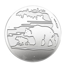 Bear Metal Die Cuts Cutting Dies Cut Stencils for DIY Embossing Paper