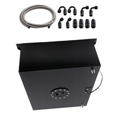 Racing Fuel Tank 20 Gallon Aluminum Cell With Cap Level Sender Line Kit Racing Fuel Tank 20 Gallon Aluminum Cell With Cap Level Sender Line Kit