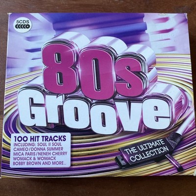 80S GROOVE-ULTIMATE COLLECTION (THE TEMPTATIONS, TALK TALK, BLONDIE) 5 CD NEW