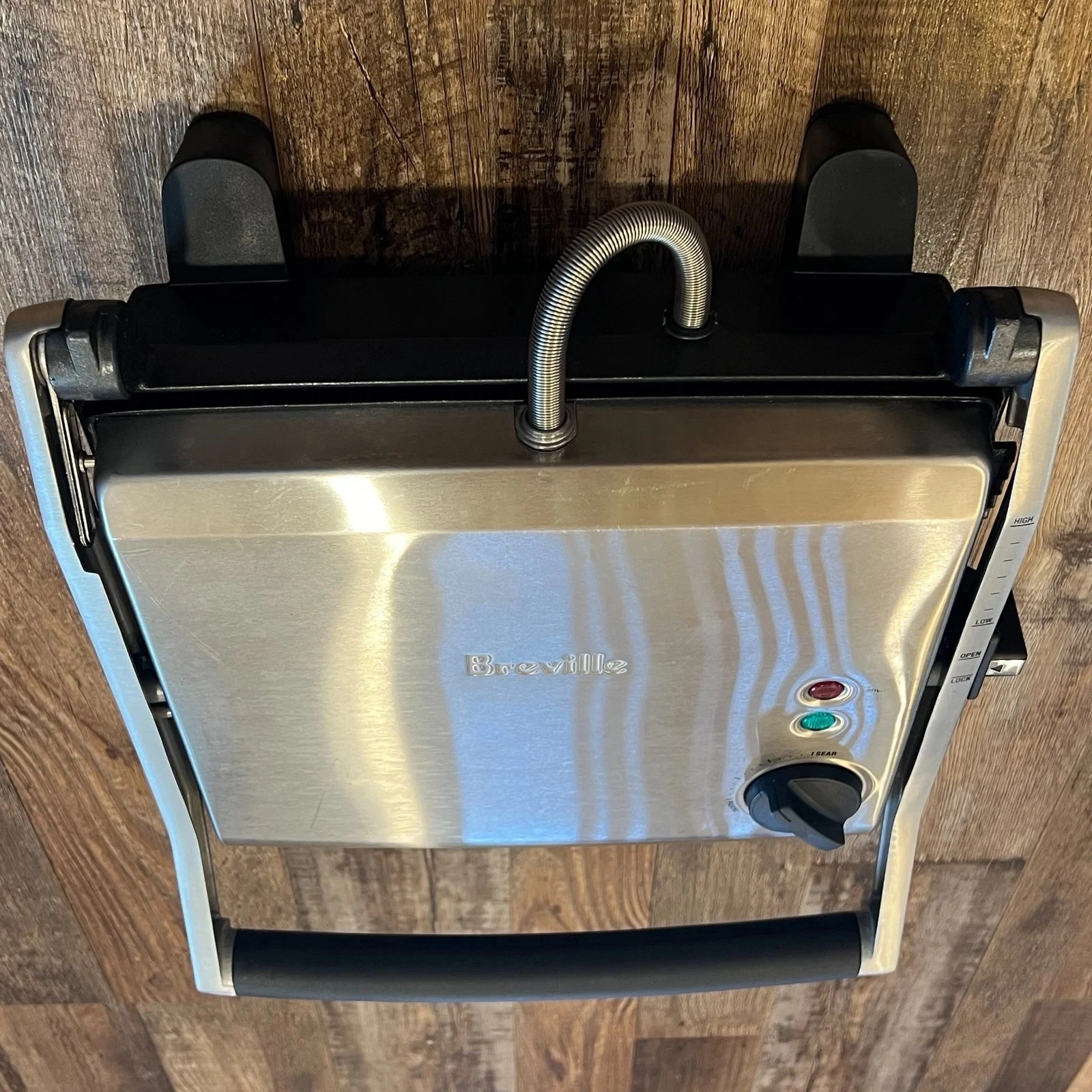 BREVILLE Panini Sandwich Grill Press - BGR200XL- Professional Grade Tested Works