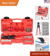 Durable iCrimp PEX Crimp Tool with Ergonomic Grip - Effortless Ratcheting Design