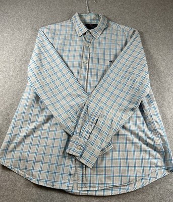 Vineyard Vines Shirt Mens Large Slim Fit Tucker Long Sleeve Button Up *SEWN*