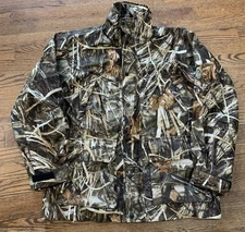Game Winner Men Size M Insulated Waterproof Camo Hunting Jacket
