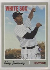 2019 Topps Heritage High Number Silver Metal /70 Eloy Jimenez #516 1b3