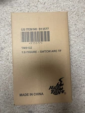 ARC TROOPER FIVES FIGURE STAR WARS CLONE HOT TOYS TMS132 SEALED, DOUBLE BOXED