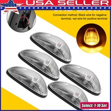 1-10set Amber Full Led Cab Roof Light Kit For 1999-2001 Dodge Ram 1500 Clear Len 1-10set Amber Full Led Cab Roof Light Kit For 1999-2001 Dodge Ram 1500 Clear Len