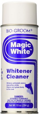Bio-Groom Magic Whitening Dog Shampoo - Dry Spray, Small, White 