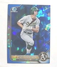 2022 Bowman Chrome Sapphire #BCP41 Tyler Soderstrom RC (ATHLETICS) !