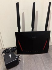 ASUS AC2900 2900Mbps Dual Band 4 Ports 1000Mbps Gaming Router (RT-AC86U) WiFi 5