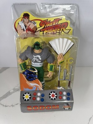 Sodom GREEN Variant Round 1 2004 STREET FIGHTER SOTA Toys NEW MIB