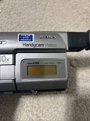 Sony Handycam CCD-TRV37 Video 8 XR Camcorder Player Untested Hi8