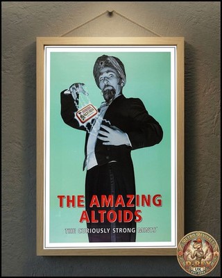 The Amazing Altoids Vintage Advert Repro Poster 36x24