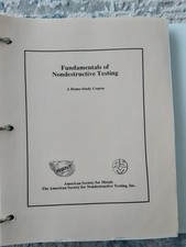 Fundamentals of Non Destructive Testing