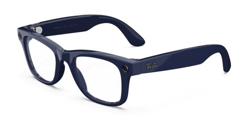 Ray-Ban Meta AI Wayfarer Gen 2 Smart Glasses - RW4012 Shiny Black / G15 Green