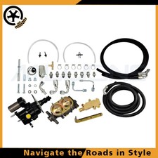 Hydraulic Power Brake Booster Universal Hydrobooster Master Disc Disc Hose Kit