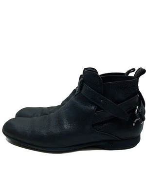 Louis Vuitton Overall Signs Of Use And Damage Boots Uk7 Blk Leather Fqp02