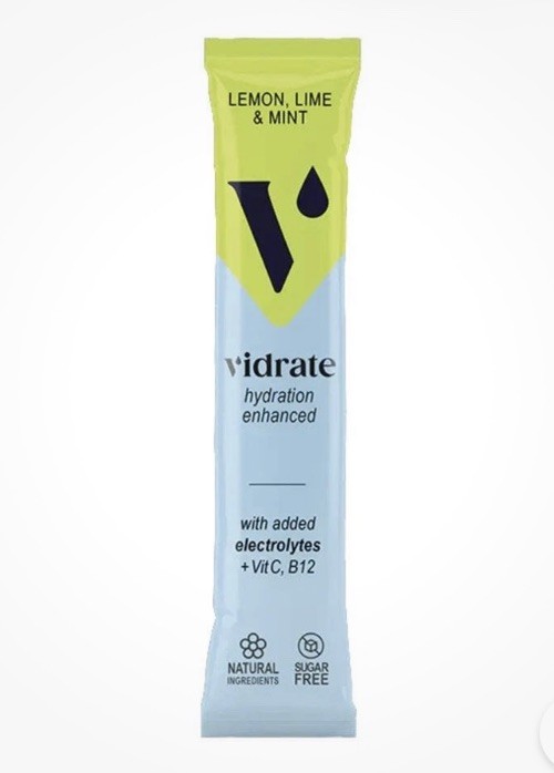 ViDrate Lemon Lime & Mint Hydration Powder 20x3G Electrolyte Sachets