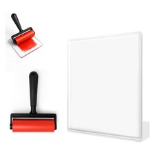 2X(Gel Printing Pad with Brush Stamping & Texture for Beginners, Artists &3395