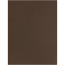 PA Paper Accents Smooth Cardstock 8.5" x 11" French Roast, 65lb colored 0.15 per pound