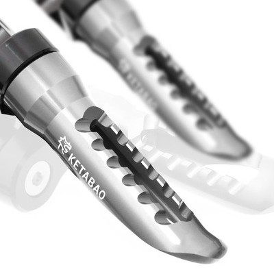 BOB 1 inch Lower Front Foot Pegs Titanium For Ducati Monster 937 22 23