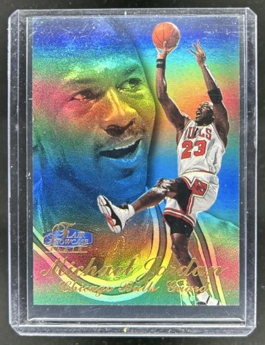 1997-98 Fleer Flair Showcase Michael Jordan Row 3 #1 Bulls