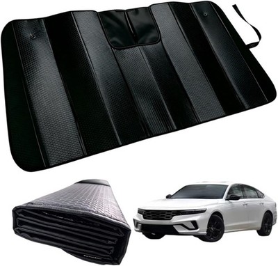 Honda Accord Windshield Sunshade, Thicken 5-Layer Bubble Aluminum Foil (Foldable