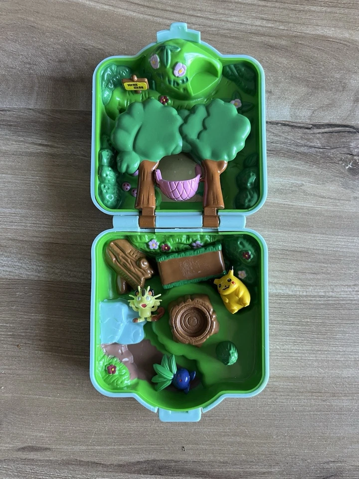 Nintendo Pokemon Pocket Monsters Playset (Auldey, Tomy) Complet Polly Pocket - Photo 3/4