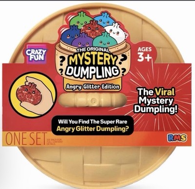 NEW RMS Mystery Squishy Dumpling ANGRY GLITTER Edition! Needoh TEXURE Soft sugar
