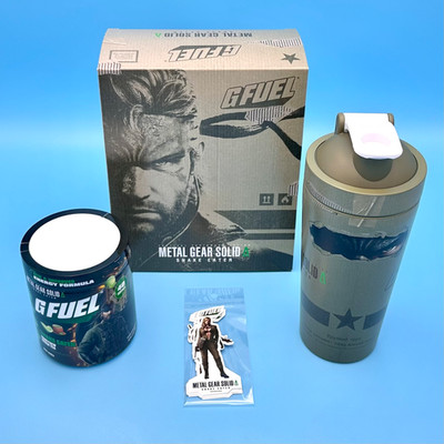G FUEL Metal Gear Solid: Snake Eater Collector's Box Tub Shaker