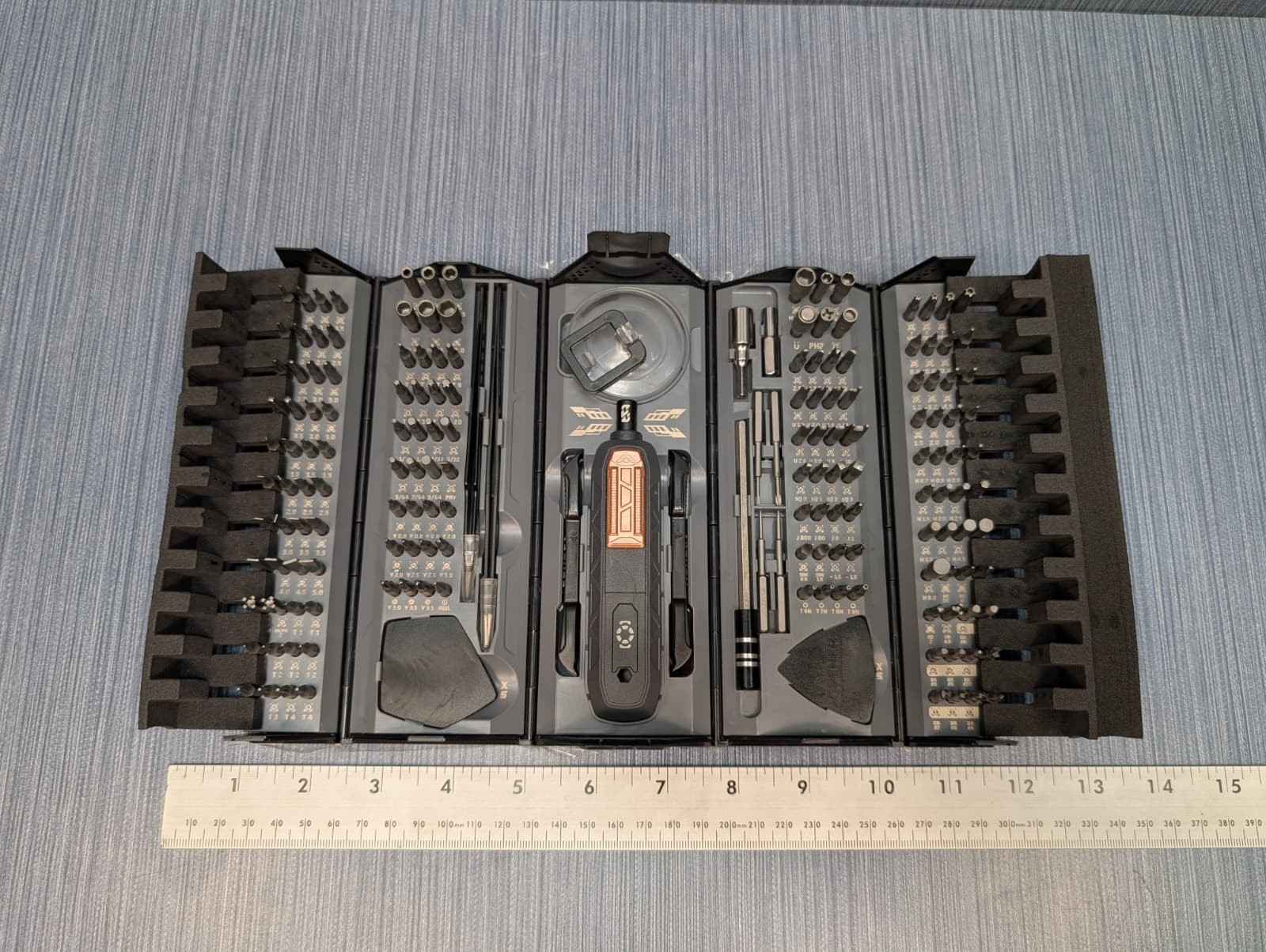 "Manual Drive" JAKEMY 180 in 1 Precision Screwdriver Set Computer Tech Tool
