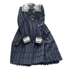 Preview of Angelic Pretty Regimental One Piece Dress Lolita Fashion Used Japan