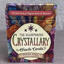 The Illustrated Crystallary Oracle Cards: 36-Card Deck of Magical Gems & Mineral