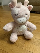 dreamgro Pink Giraffe Plush Nursery Night Light, Color Changing Glow