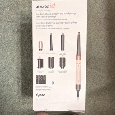 Dyson Airwrap i.d. Bluetooth Multi-Styler Set Straight/Wavy w/ Dryer & Barrels