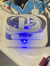 Original iPod Dock Working With 2 Cords But Needs Block For Outlet