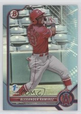 2022 Bowman 1st Edition Sky Blue Foil Alexander Ramirez #BPPF-38 00gy