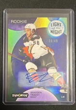 2022-23 Upper Deck Synergy - Light Up the Night Rookies Brayden Tracey...