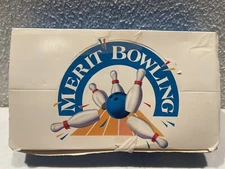 VINTAGE MATCHBOOKS WITH MATCHES - MERIT BOWLING -1997 PHILIP MORRIS-51 TOTAL #Z6