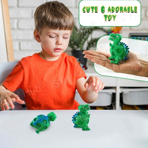 Banana Squeeze Stress Ball Stress Relief Animal Dinosaur Fidget Sensory Toys UK - Picture 45 of 79