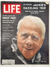 LIFE Magazine MAR 30, 1962 Robert Frost; Nixon On Defeat; Jackie Kennedy