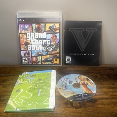PS3グランドセフトＶ Grand Theft Auto V PS3 Sony Playstation 3 CIB Complete W/ Manual Nintendo Switch