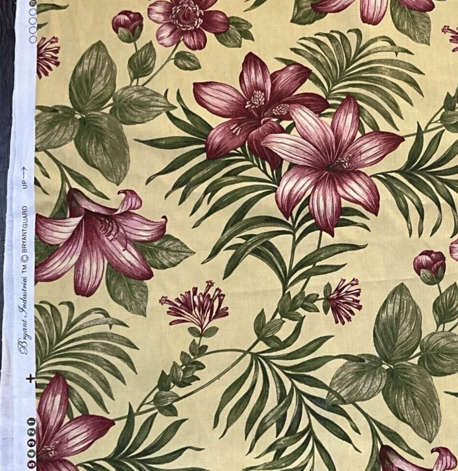 Bryant Industries Tela Floral Tropical Interior Exterior BryantGuard 5 Yardas x 54"W Foto 4 de 4