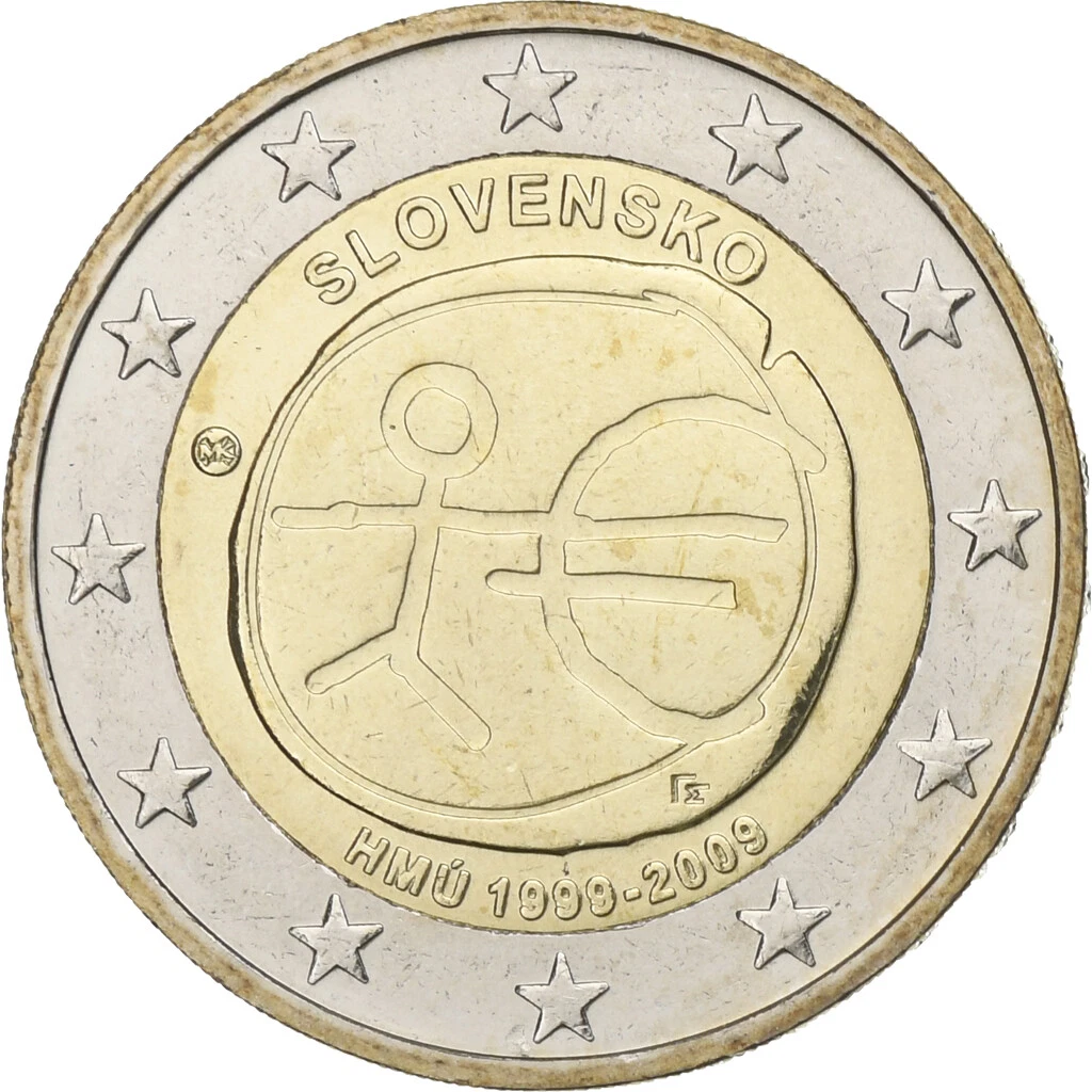 PIECE DE 2 euros Slovensko 2009 EUR 290,00 - PicClick FR