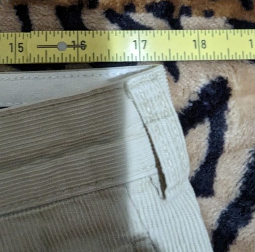 vtg POLO GOLF RALPH LAUREN Pleated Corduroy Baggy Pants Mens 38x26 (30) #940 - Picture 14 of 18