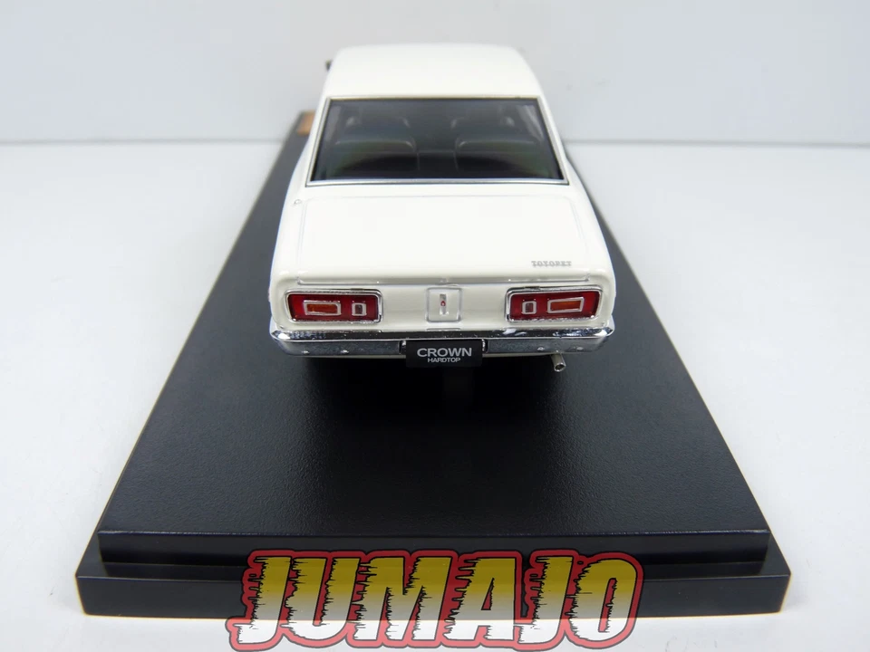 JPL26 1/43 HACHETTE Japon : TOYOPET Crown Blanc (HT) 1968 - Photo 3/4