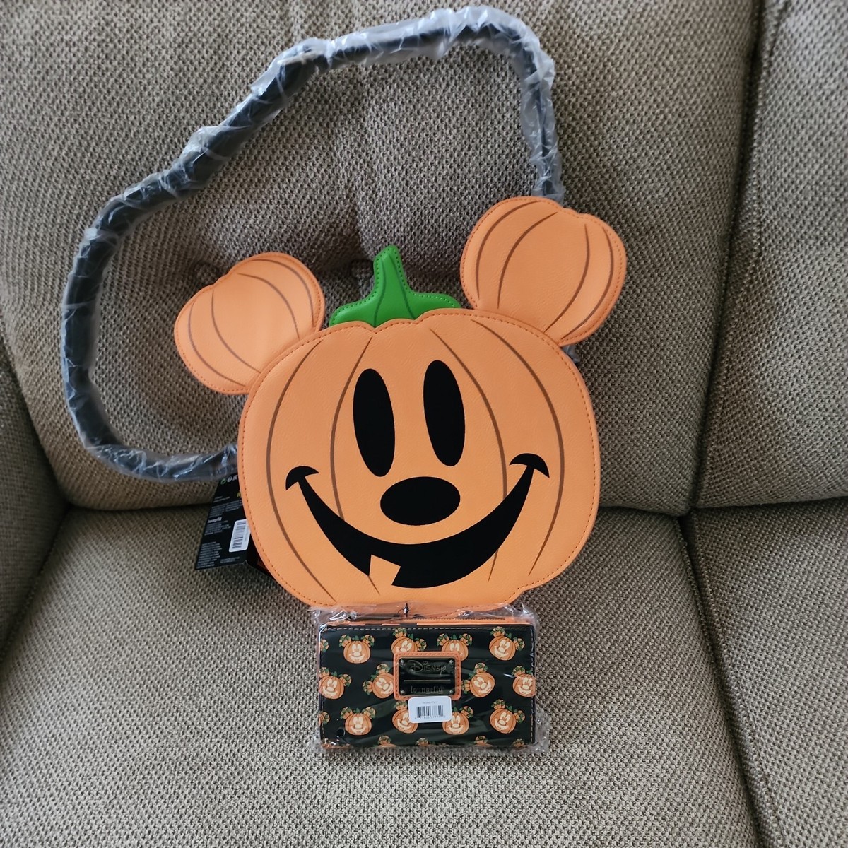 Loungefly Disney Mickey Mouse Halloween Pumpkin Loungefly Disney Mickey Mouse Pumpkin Treats Mini Backpack  main image 2