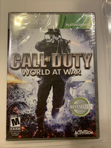 Call of Duty: World at War - Xbox 360 Factory Sealed Platinum Hits