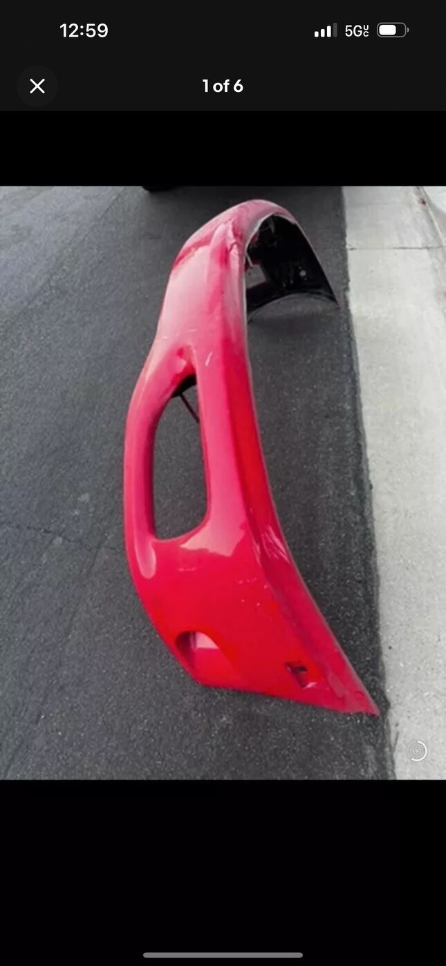 Ferrari 360 Modena Bumper Oem Used Good Shape Has Clear Bra On It Oem 99-03