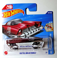 Hot Wheels - Mattel Dream Mobile - 80 Years Mattel Hw Celebration Racers - HYX42