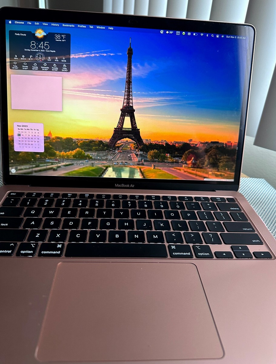 Apple MacBook Air 13in (256GB SSD, M1, 8GB) Laptop - Gold